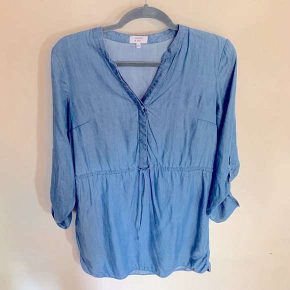 Denim Dress sz 6 - Picture 3 of 7